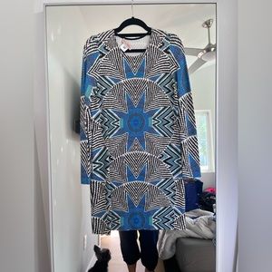 Mara Hoffman long sleeve printed dress